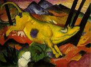 Franz Marc The Yellow Cow oil painting artist